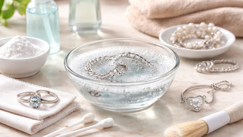 Metodi collaudati per la pulizia dell'argento